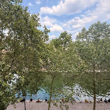Apartman Bright Flat With Terrace & Vue On Canal St Martin *