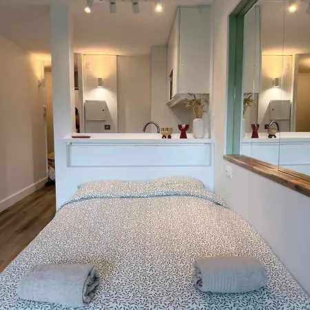 Bright Flat With Terrace & Vue On Canal St Martin Apartman *