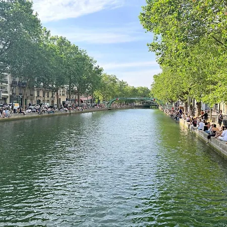 Bright Flat With Terrace & Vue On Canal St Martin * Paris